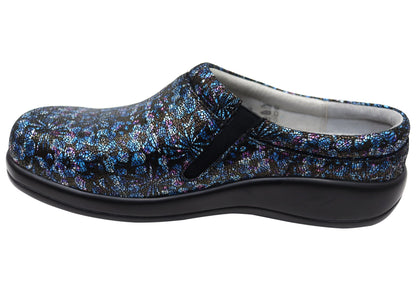 Alegria Kayla Womens Leather Open Back Shoes