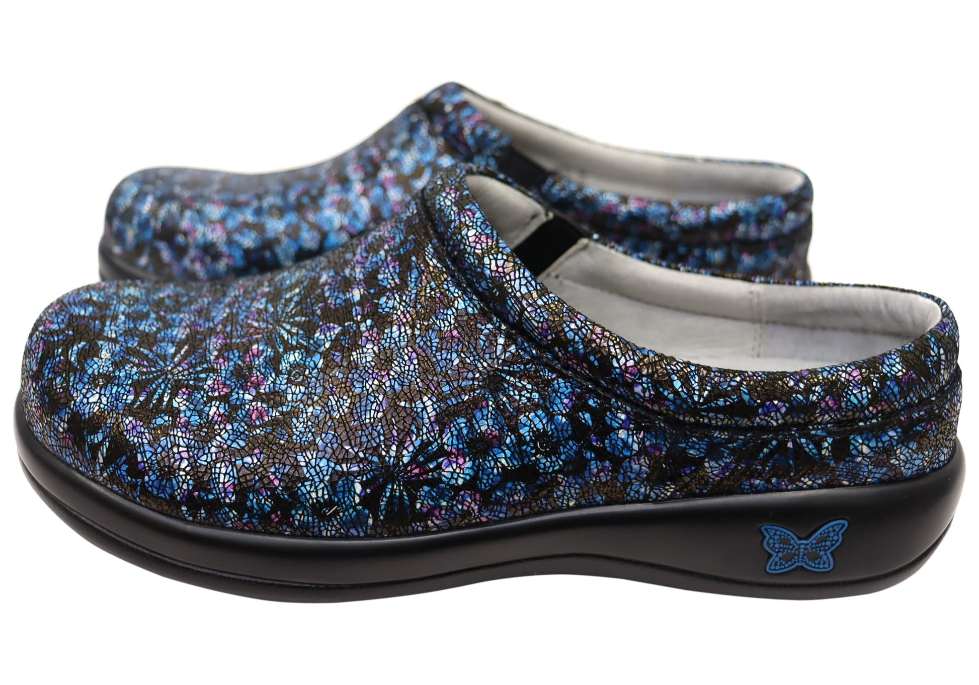 Alegria Kayla Womens Leather Open Back Shoes