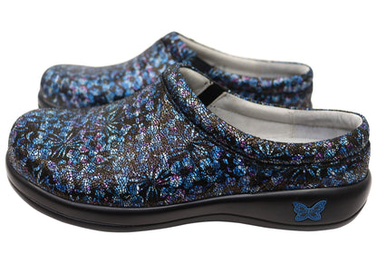 Alegria Kayla Womens Leather Open Back Shoes