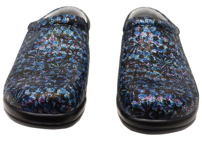 Alegria Kayla Womens Leather Open Back Shoes