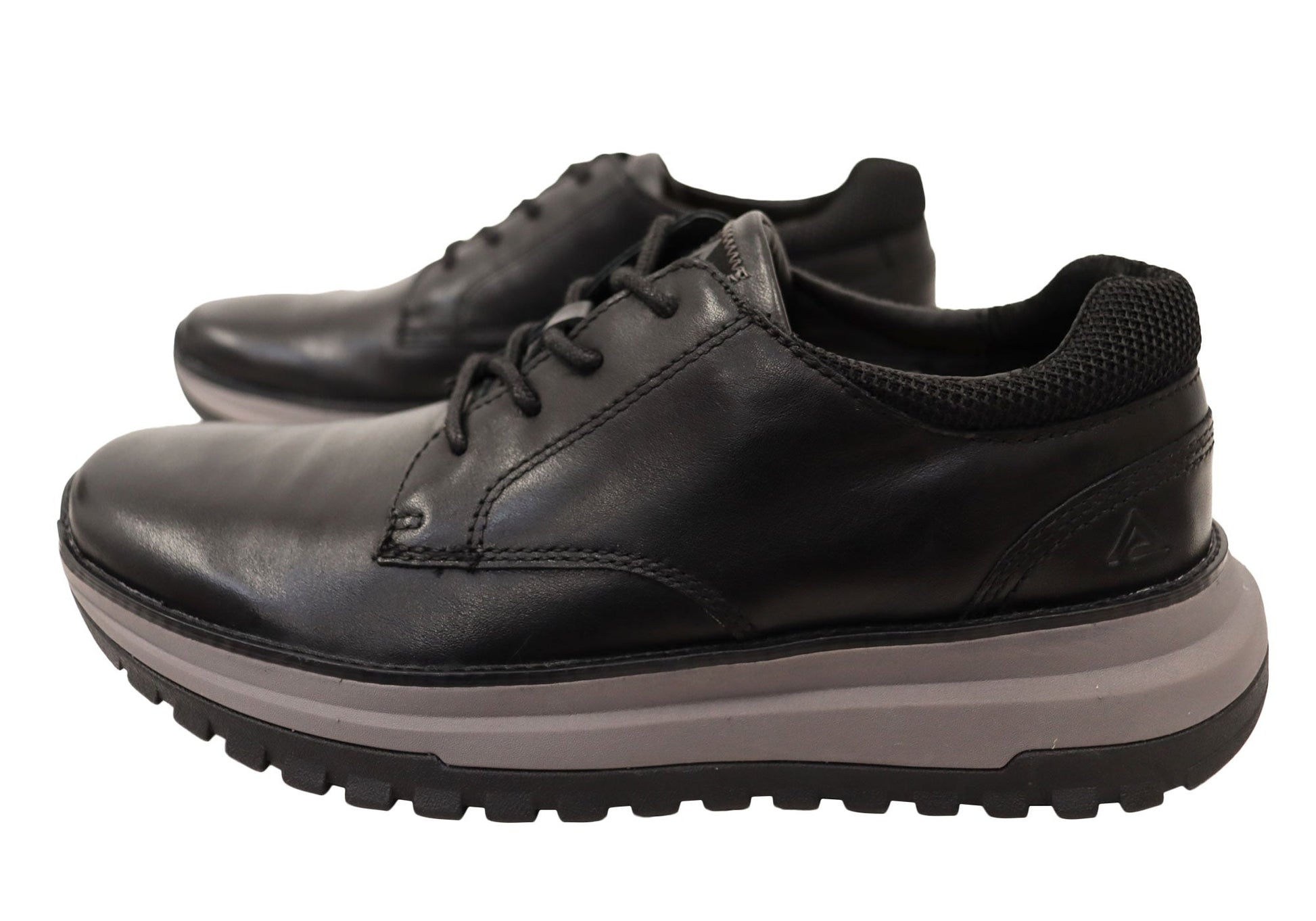 Align Burne Mens Supportive Leather Comfortable Lace Up Shoes