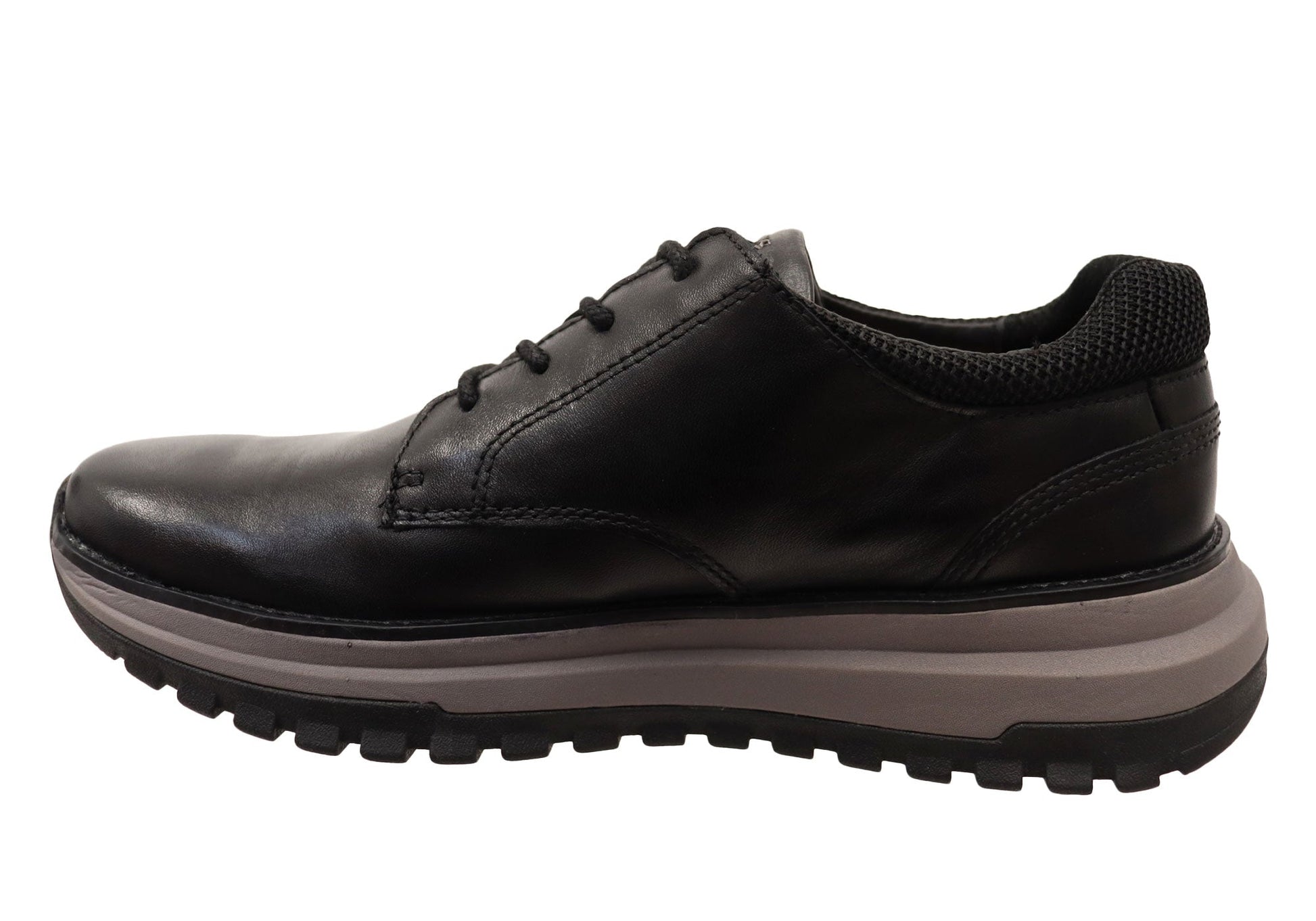 Align Burne Mens Supportive Leather Comfortable Lace Up Shoes