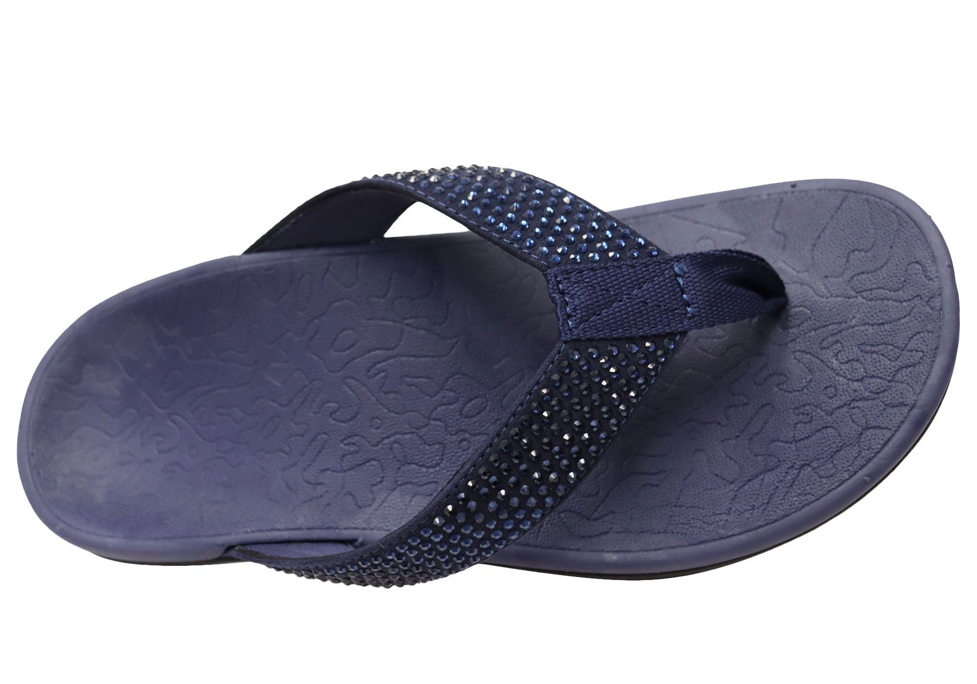Axign Womens Comfortable Premium Bling Orthotic Thongs Sandals