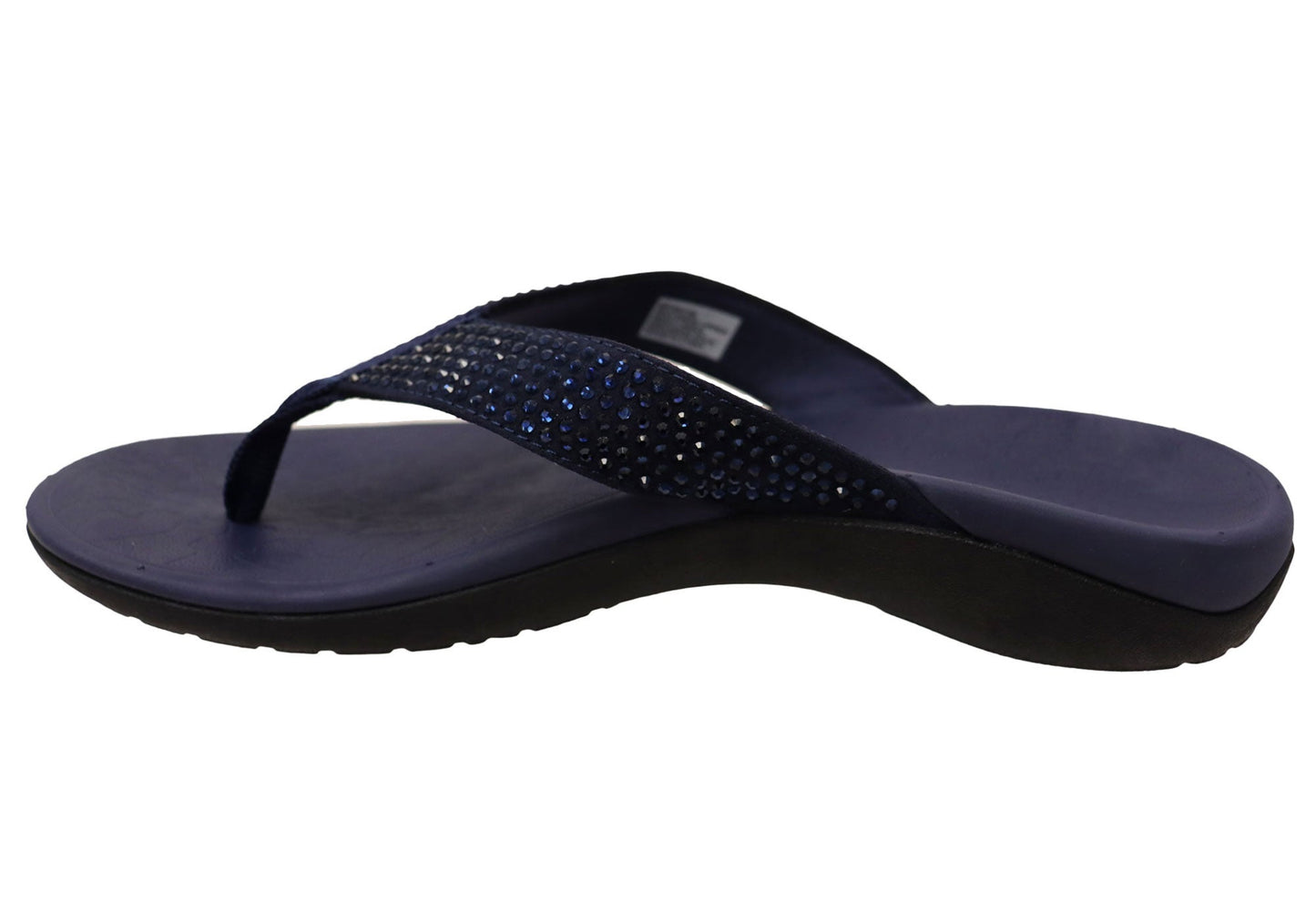 Axign Womens Comfortable Premium Bling Orthotic Thongs Sandals