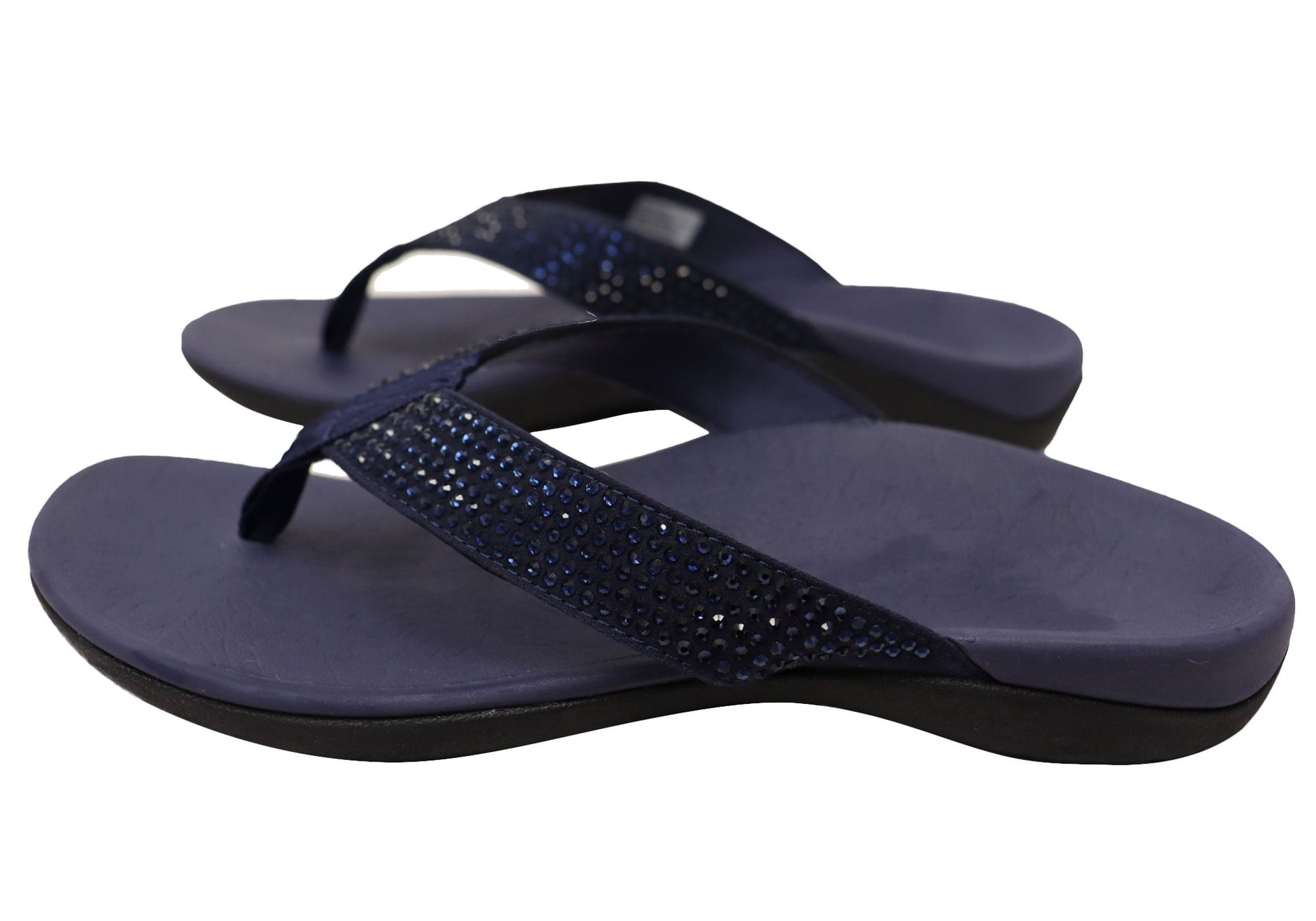 Axign Womens Comfortable Premium Bling Orthotic Thongs Sandals