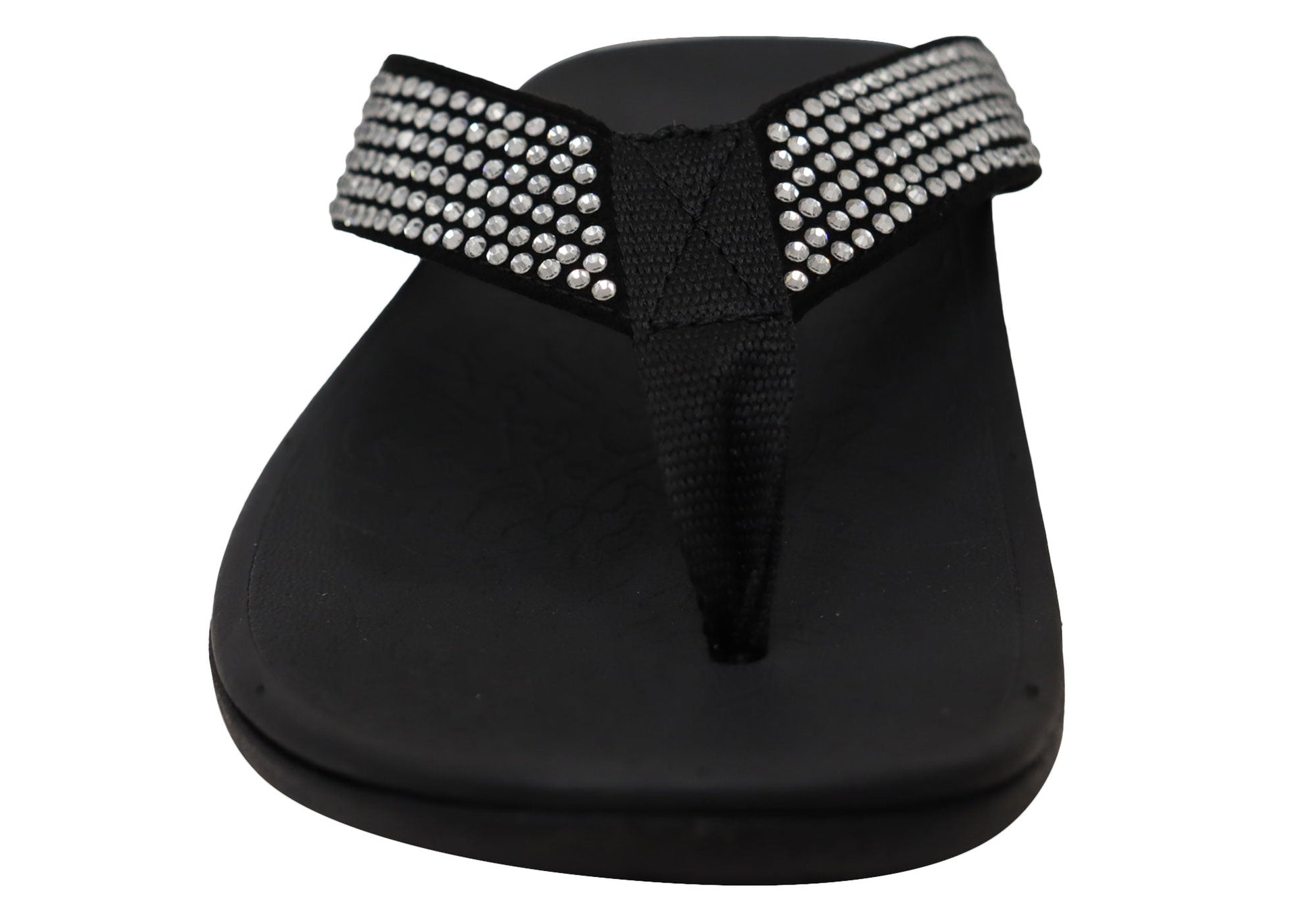 Axign Womens Comfortable Premium Bling Orthotic Thongs Sandals