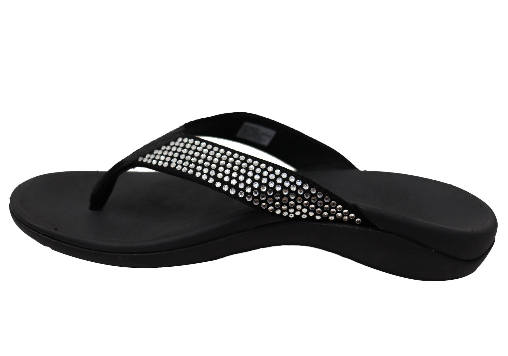 Axign Womens Comfortable Premium Bling Orthotic Thongs Sandals