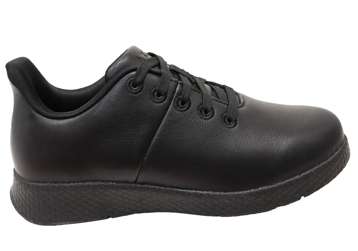 Axign Unisex Action Leather Lightweight Work Orthotic Shoes