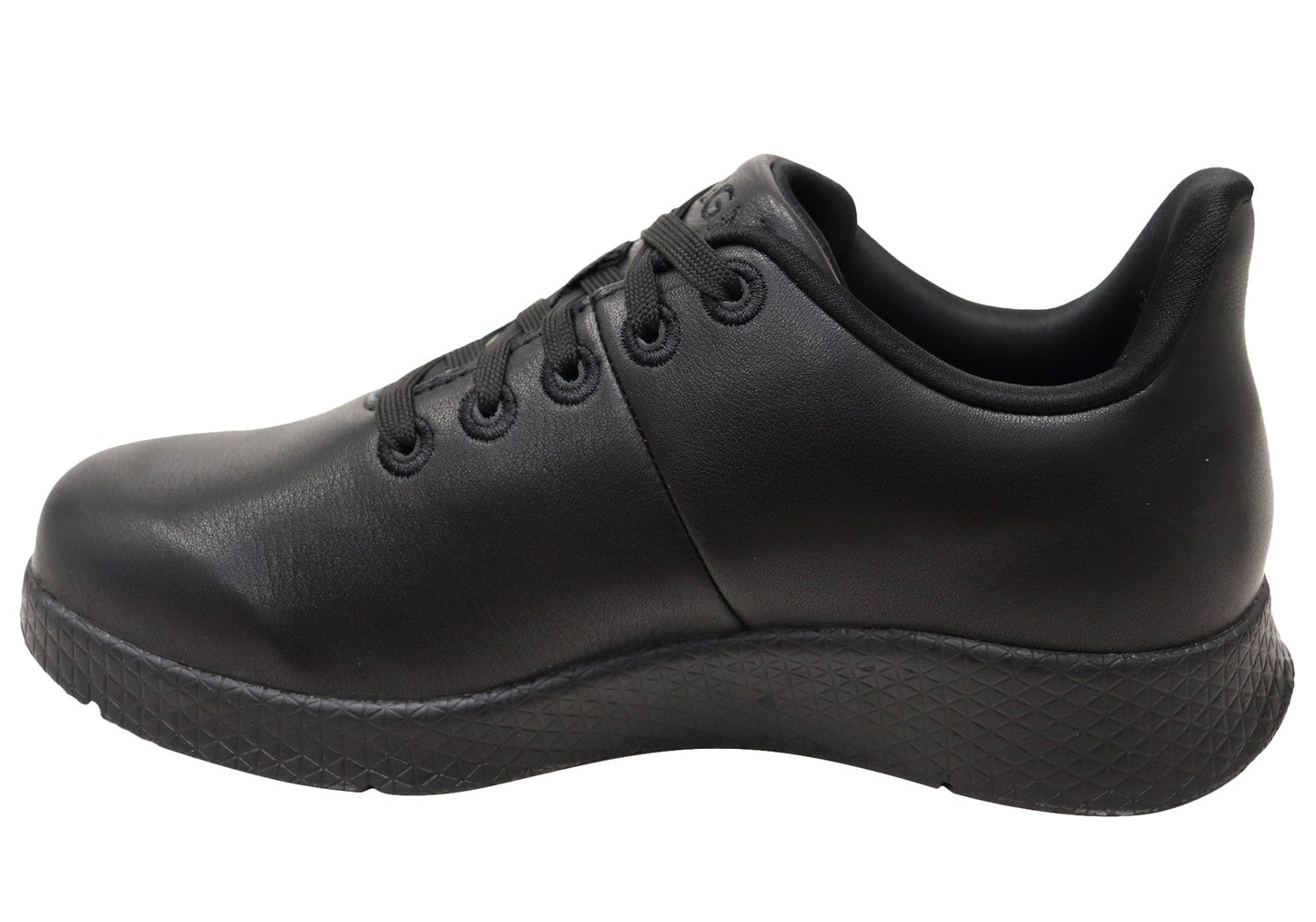 Axign Unisex Action Leather Lightweight Work Orthotic Shoes