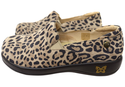 Alegria Keli Womens Comfortable Leather Slip On Shoes