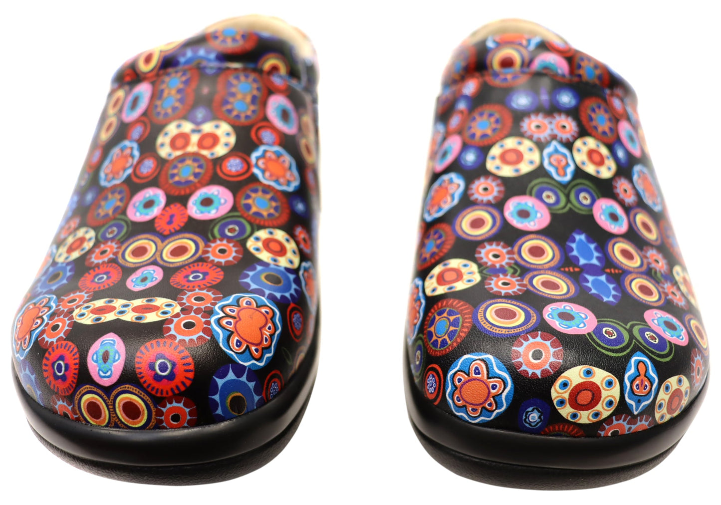 Alegria Kayla Womens Leather Open Back Shoes