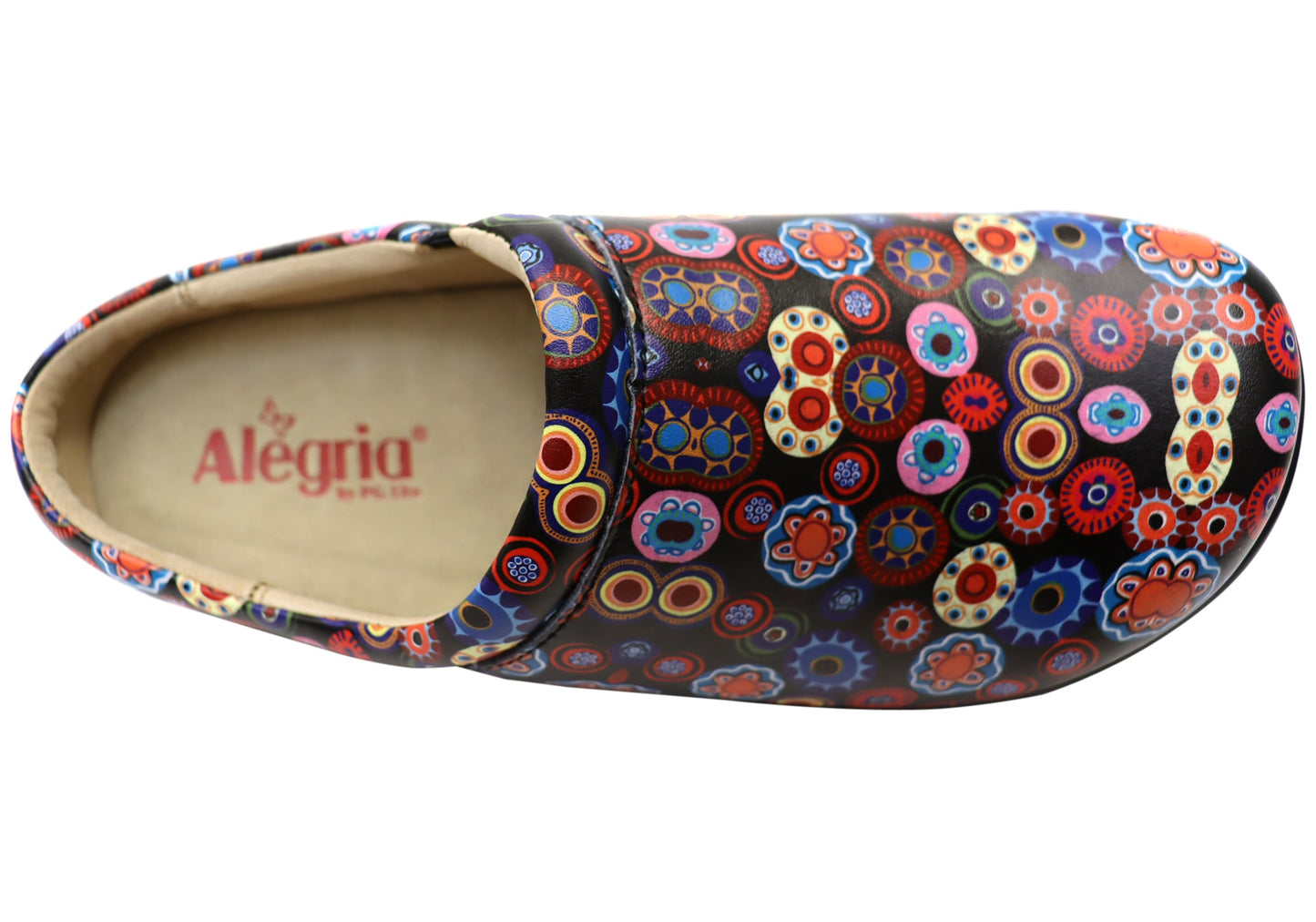 Alegria Kayla Womens Leather Open Back Shoes