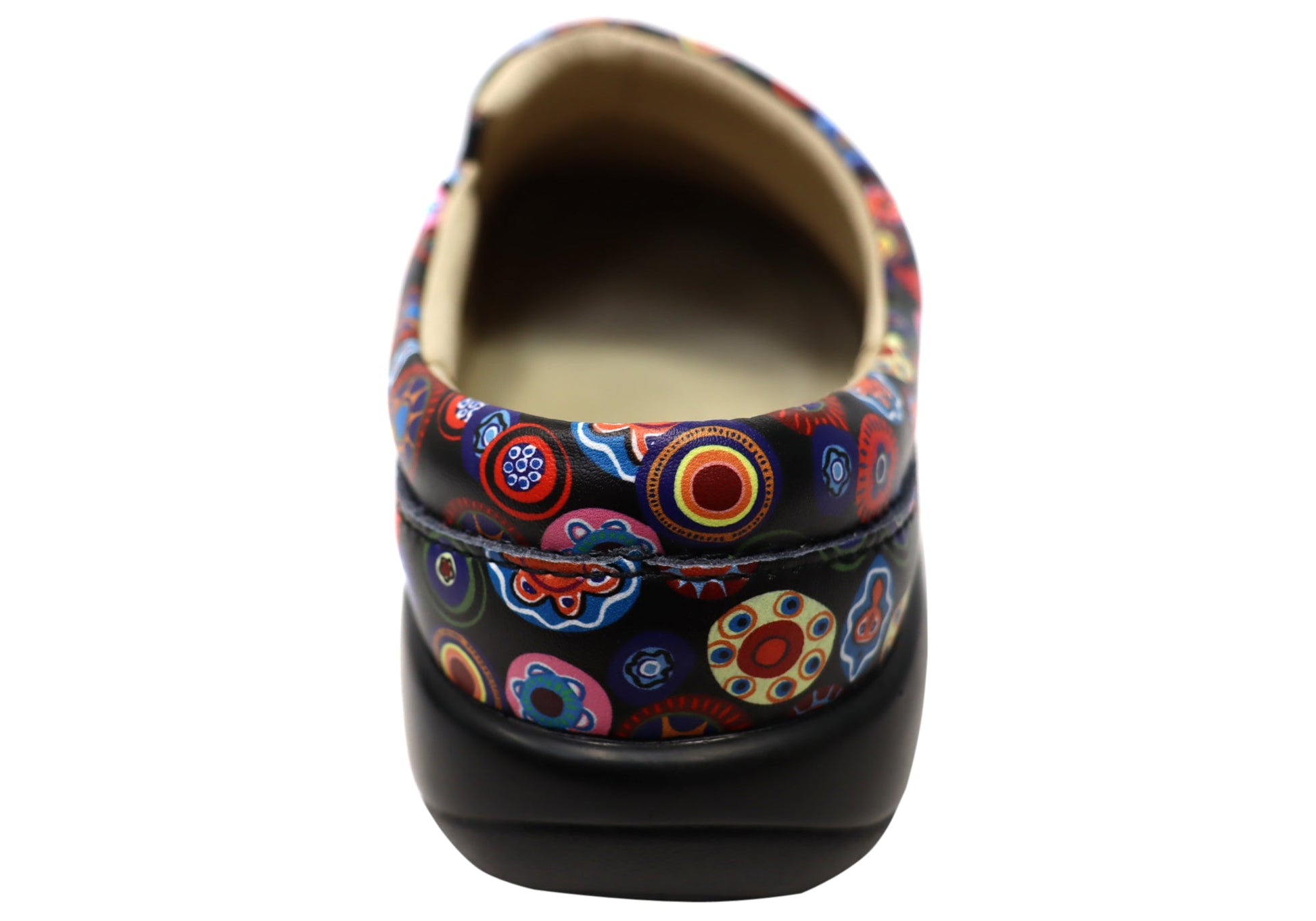 Alegria Kayla Womens Leather Open Back Shoes
