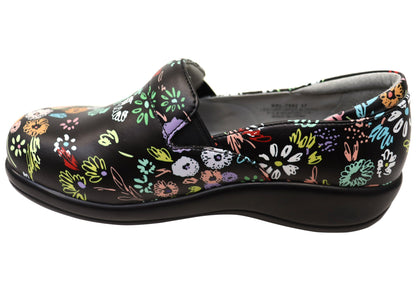 Alegria Keli Womens Comfortable Leather Slip On Shoes