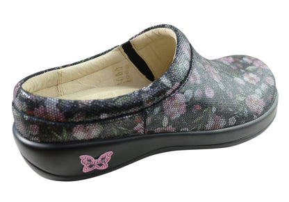 Alegria Kayla Womens Leather Open Back Shoes