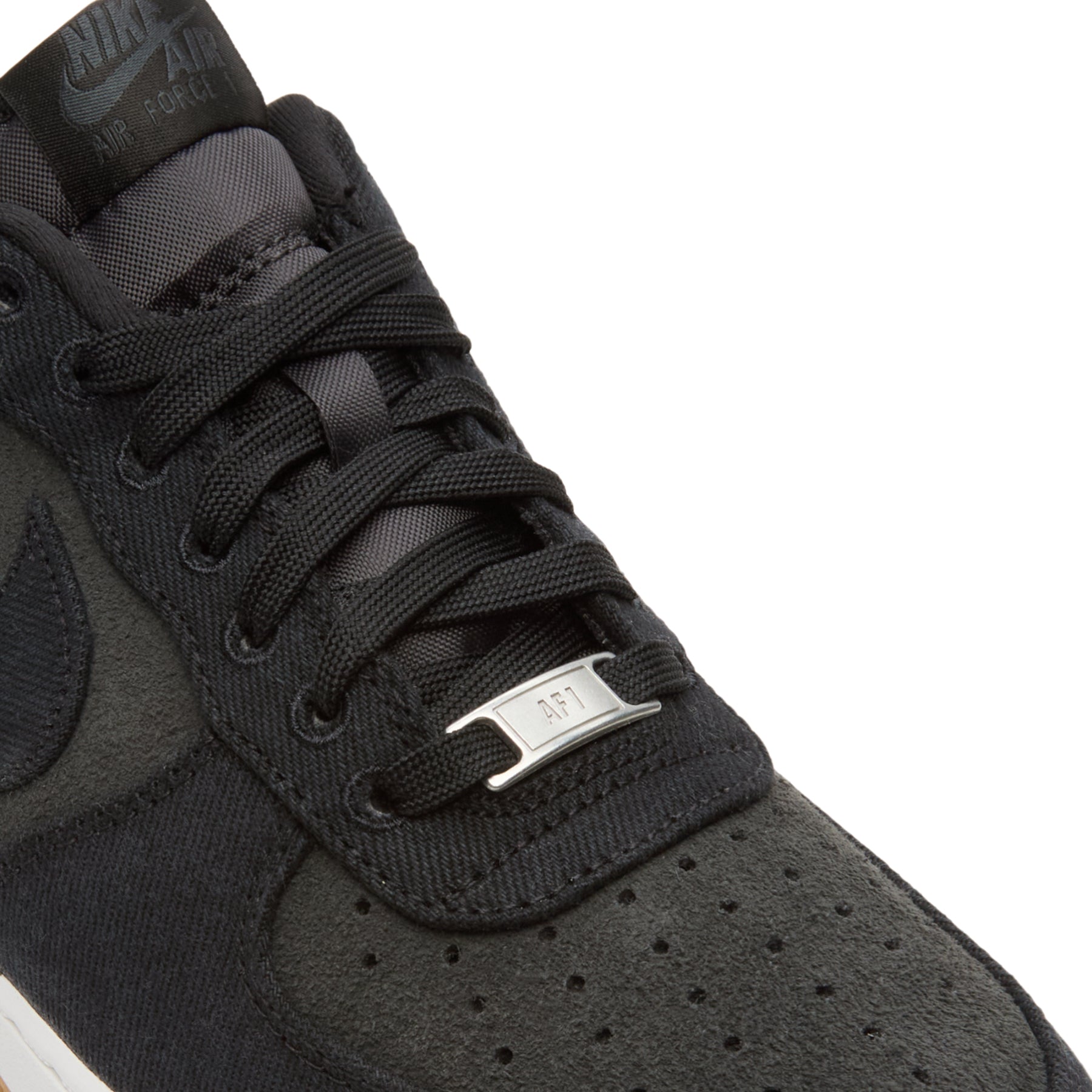 Nike Air Force 1 '07 LV8 (Black/Black-Dk Smoke Grey-Gum Med Brown)