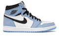 Jordan 1 Retro High White University Blue Black (GS)
