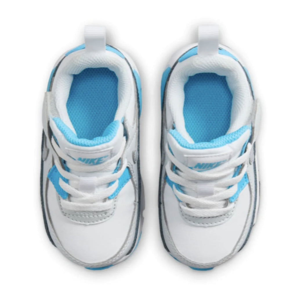 Nike Air Max 90 EasyOn White Baltic Blue Armory Navy Wolf Grey (I)