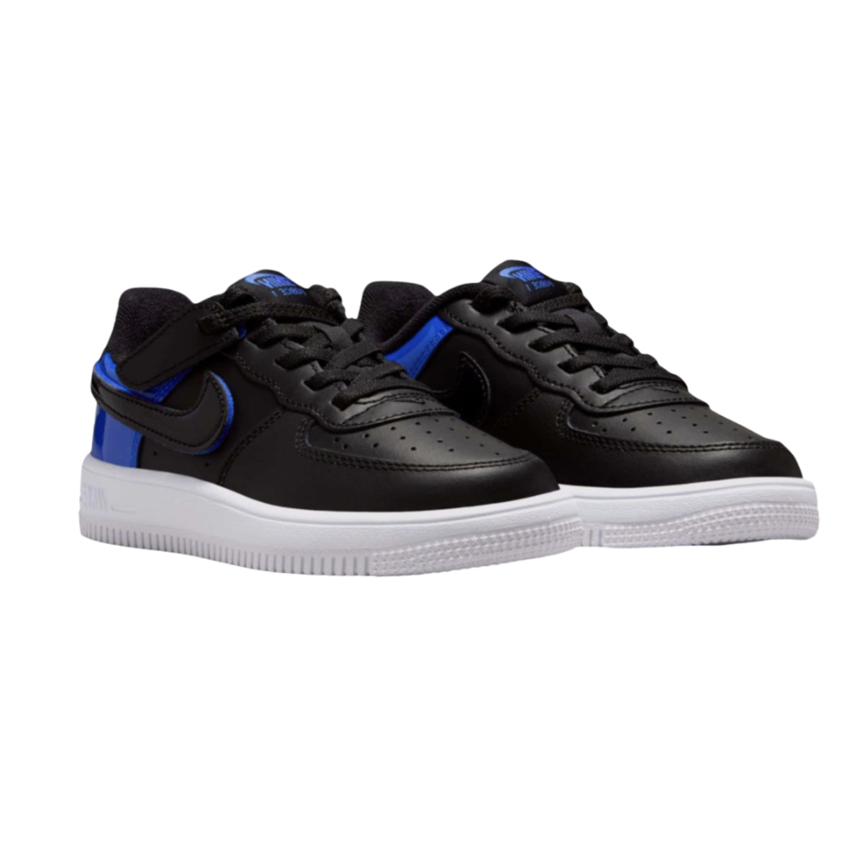 Nike Force 1 Low EasyOn Black Racer (TD)