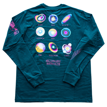 Billionaire Boys Club Moon Salutations Long Sleeve (Botanical Garden)