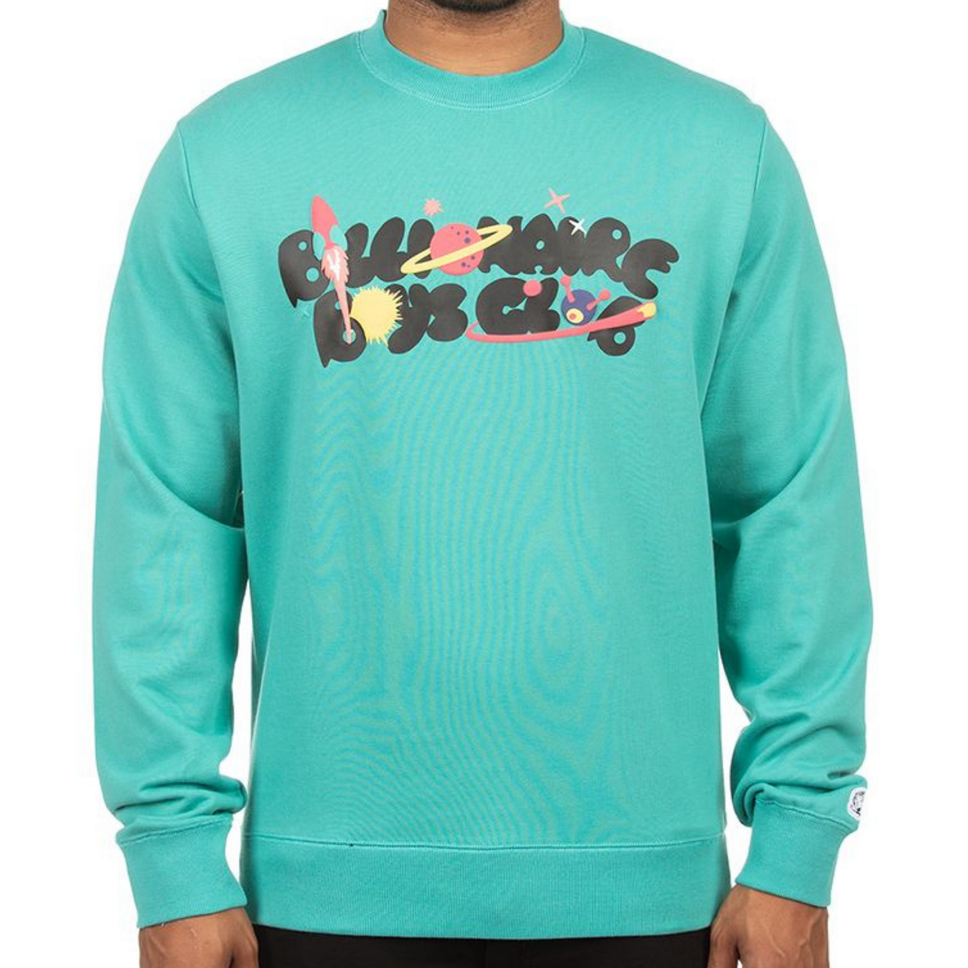 Billionaire Boys Club Intrepid Crewneck (Bright Aqua)