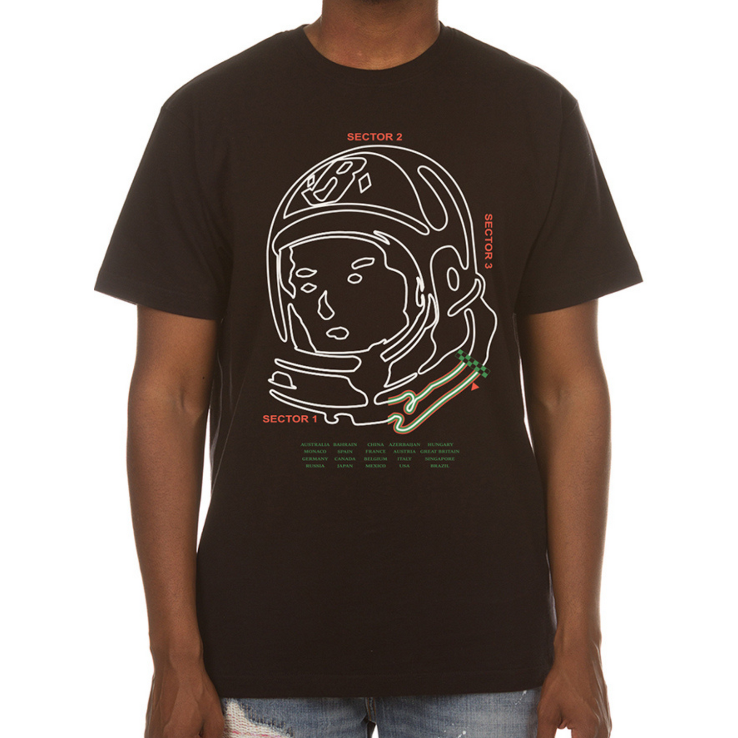Billionaire Boys Club Track SS Tee (Black)