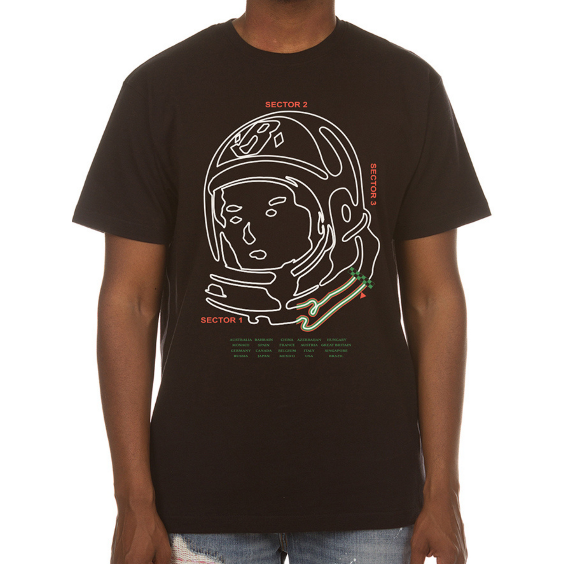 Billionaire Boys Club Track SS Tee (Black)