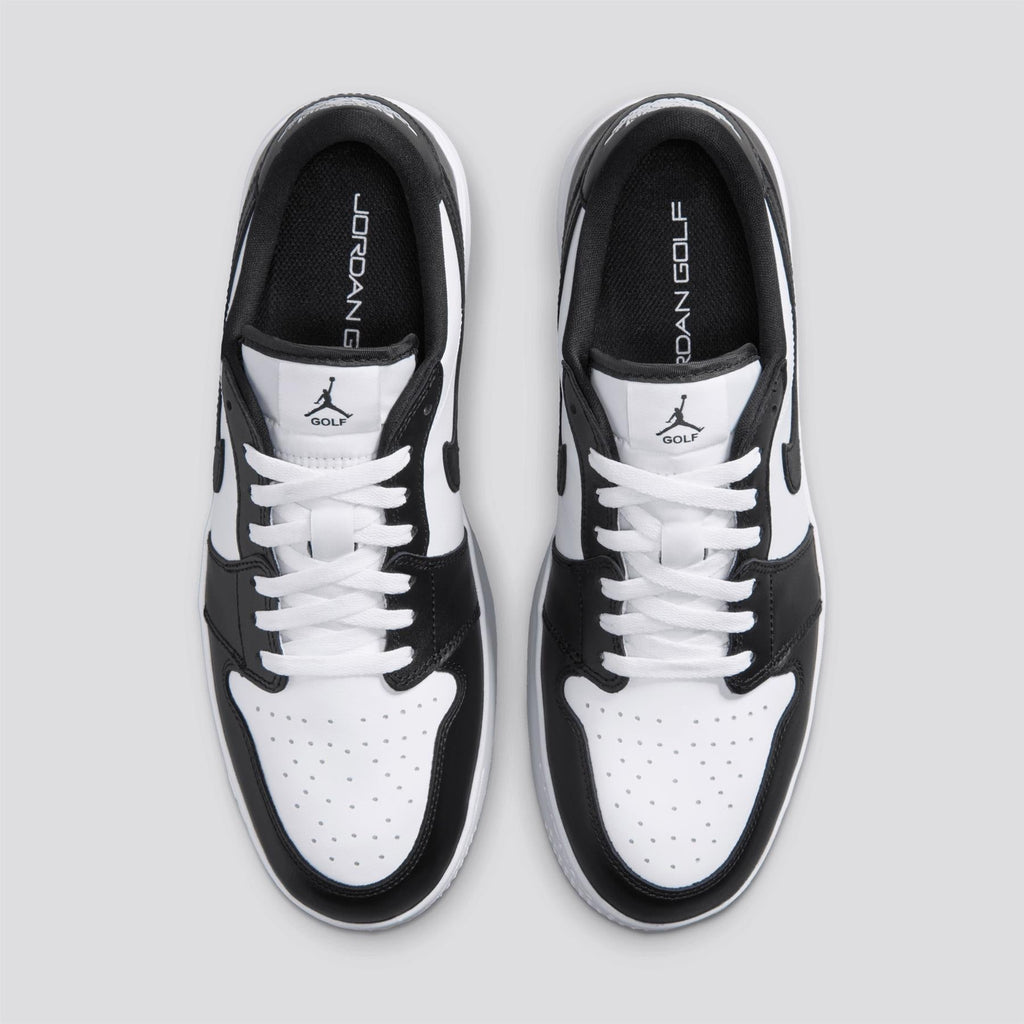 Air Jordan 1 Low Spiked Golf Shoes White/Black