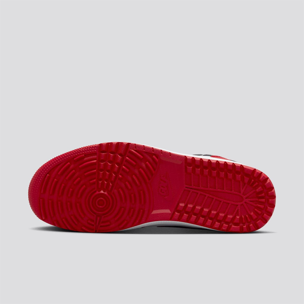 Air Jordan 1 Mule Spikeless Shoes White/Black/Varsity Red