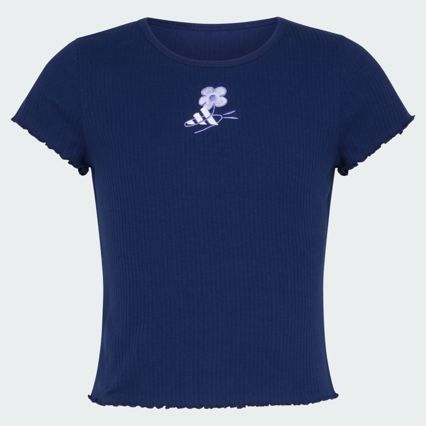 Kids' adidas Short Sleeve Baby Ribbed Tee