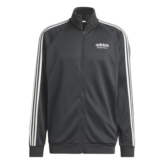 Adidas Basketball Men Select Jacket Grey IL2189