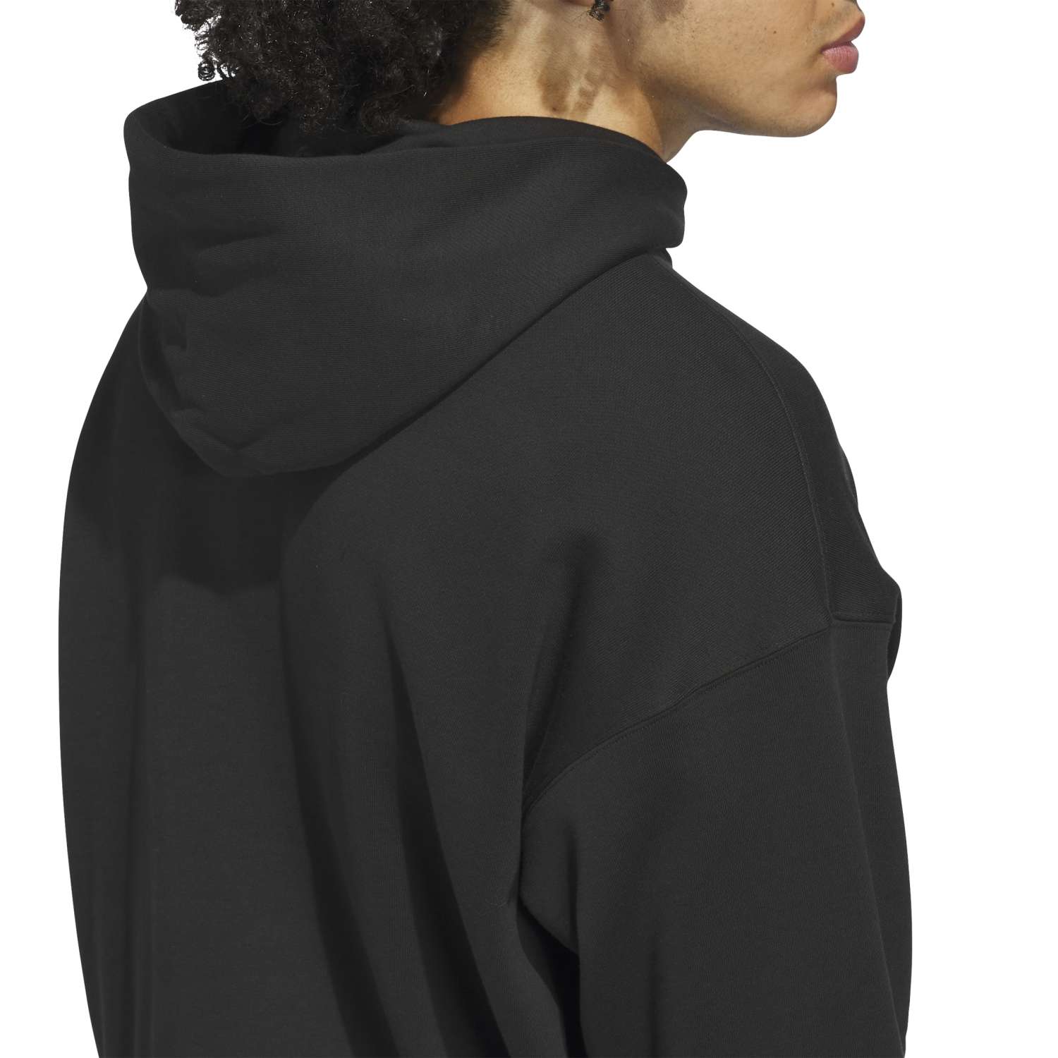 Adidas Men Anthony Edwards Believe That Hoodie Black