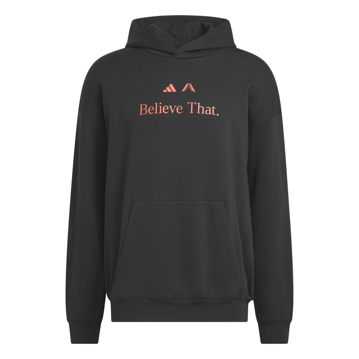Adidas Men Anthony Edwards Believe That Hoodie Black