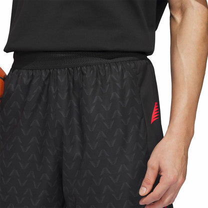 Adidas Men Anthony Edwards Crazy Lite AOP Shorts Black