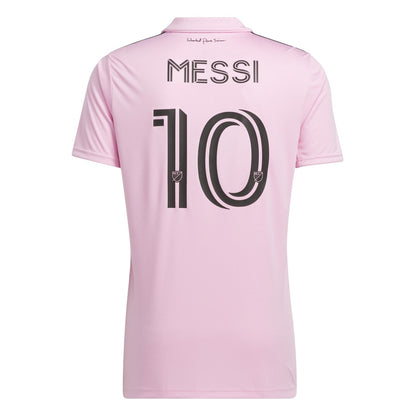 Adidas Men Lionel Messi #10 Inter Miami CF 22/23 MLS Home Jersey True Pink JE9701