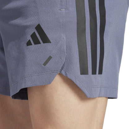 Adidas Men Power 3-Stripes Shorts Grey