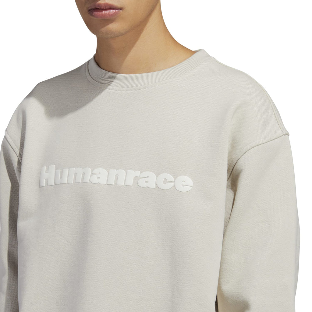 Adidas Originals Unisex PW Pharrell Williams Humanrace Basics Crew Aluminium HS4832