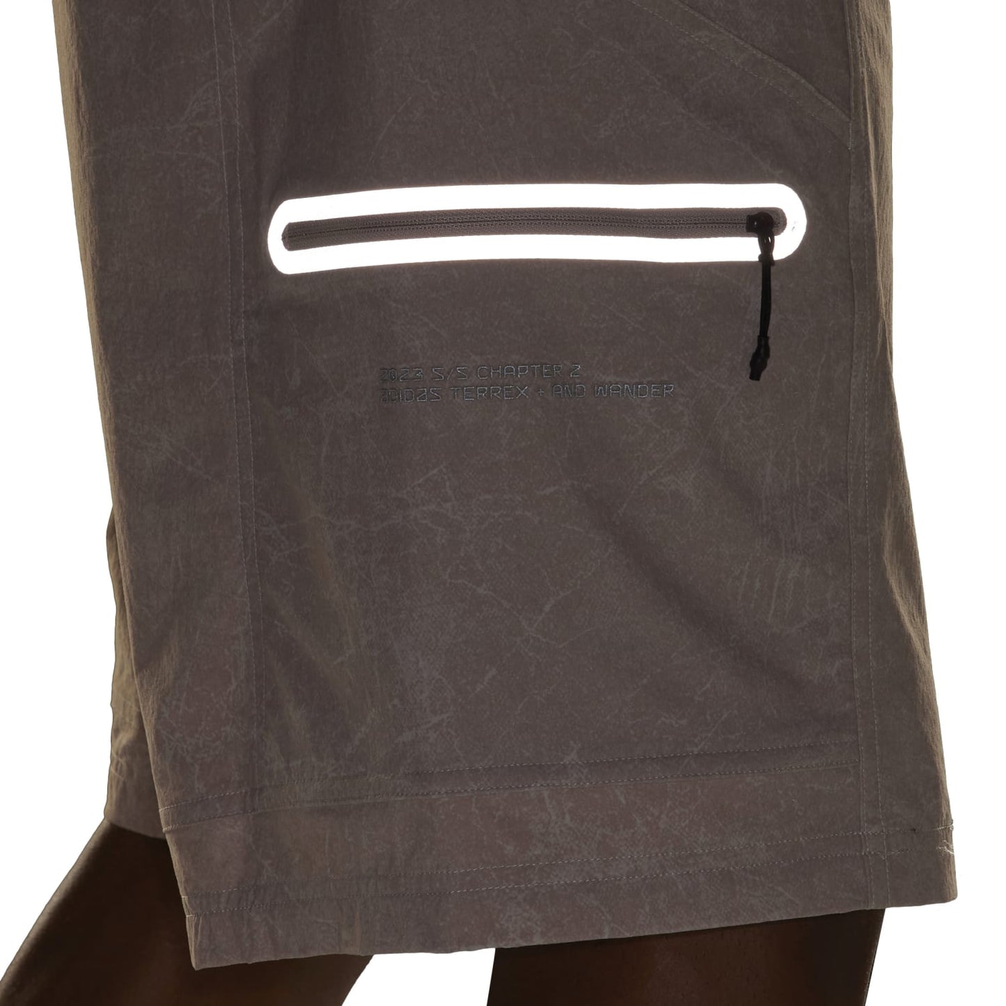 Adidas Outdoor Men AWD Shorts Taupe HR7135