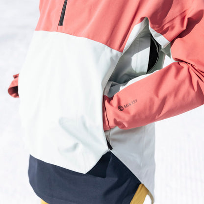 Adidas Outdoor Women 2 Layer Rain.RDY Snow Anorak Red HC7741