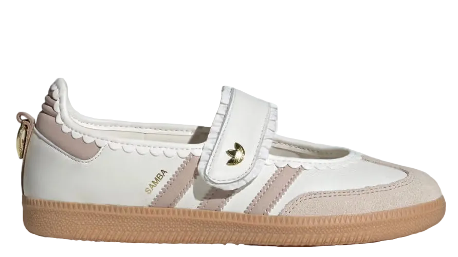 adidas Samba Jane Cloud White Pink Gum (Women's)