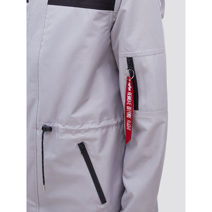 Alpha Industries Deluge Ripstop Fishtail Field Coat New Silver Men MJD49000C1-041