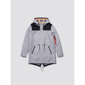 Alpha Industries Deluge Ripstop Fishtail Field Coat New Silver Men MJD49000C1-041