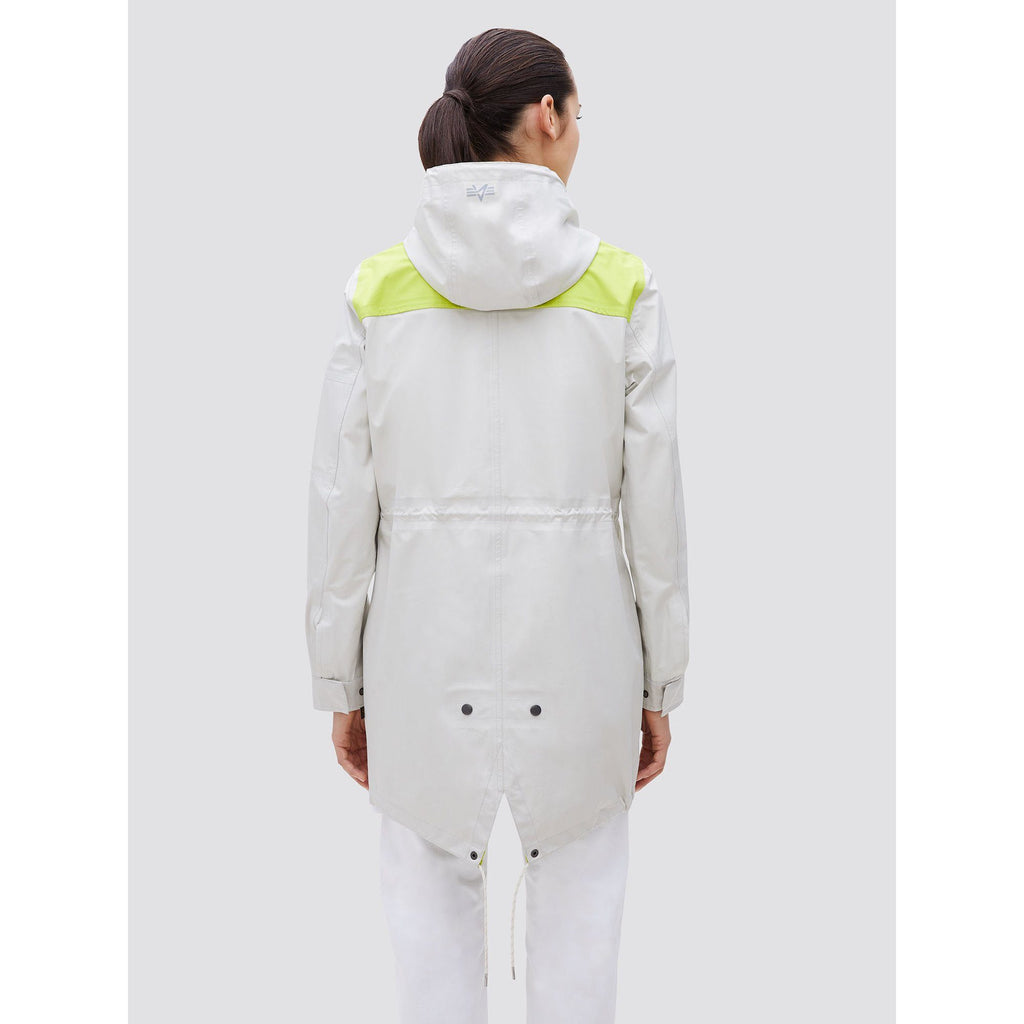 Alpha Industries Deluge Ripstop Fishtail Vintage White Women WJD49000C1-101