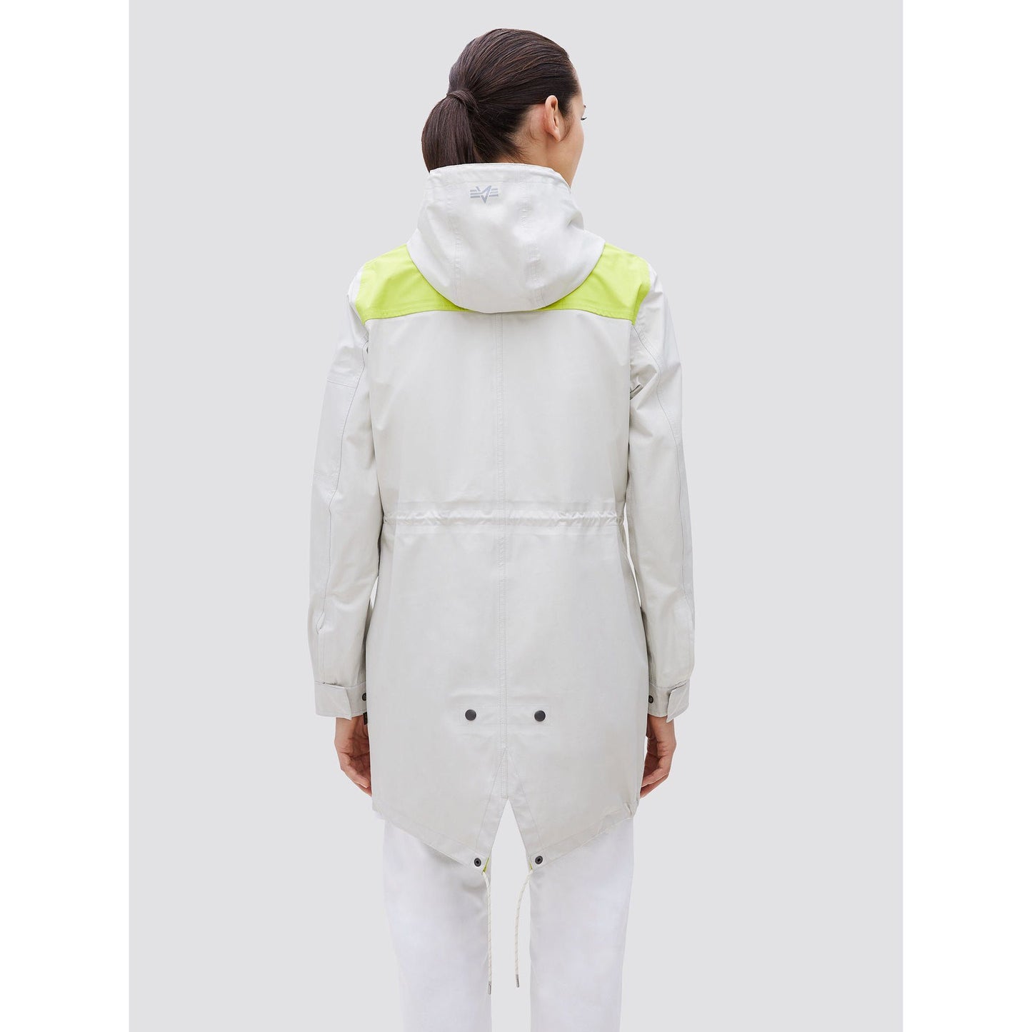 Alpha Industries Deluge Ripstop Fishtail Vintage White Women WJD49000C1-101