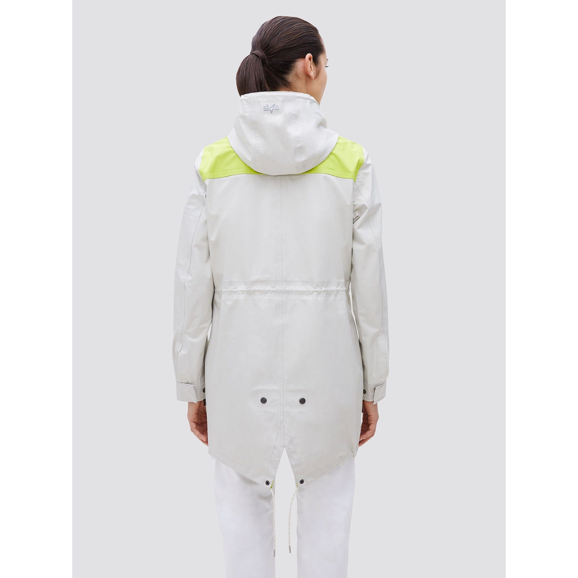 Alpha Industries Deluge Ripstop Fishtail Vintage White Women WJD49000C1-101
