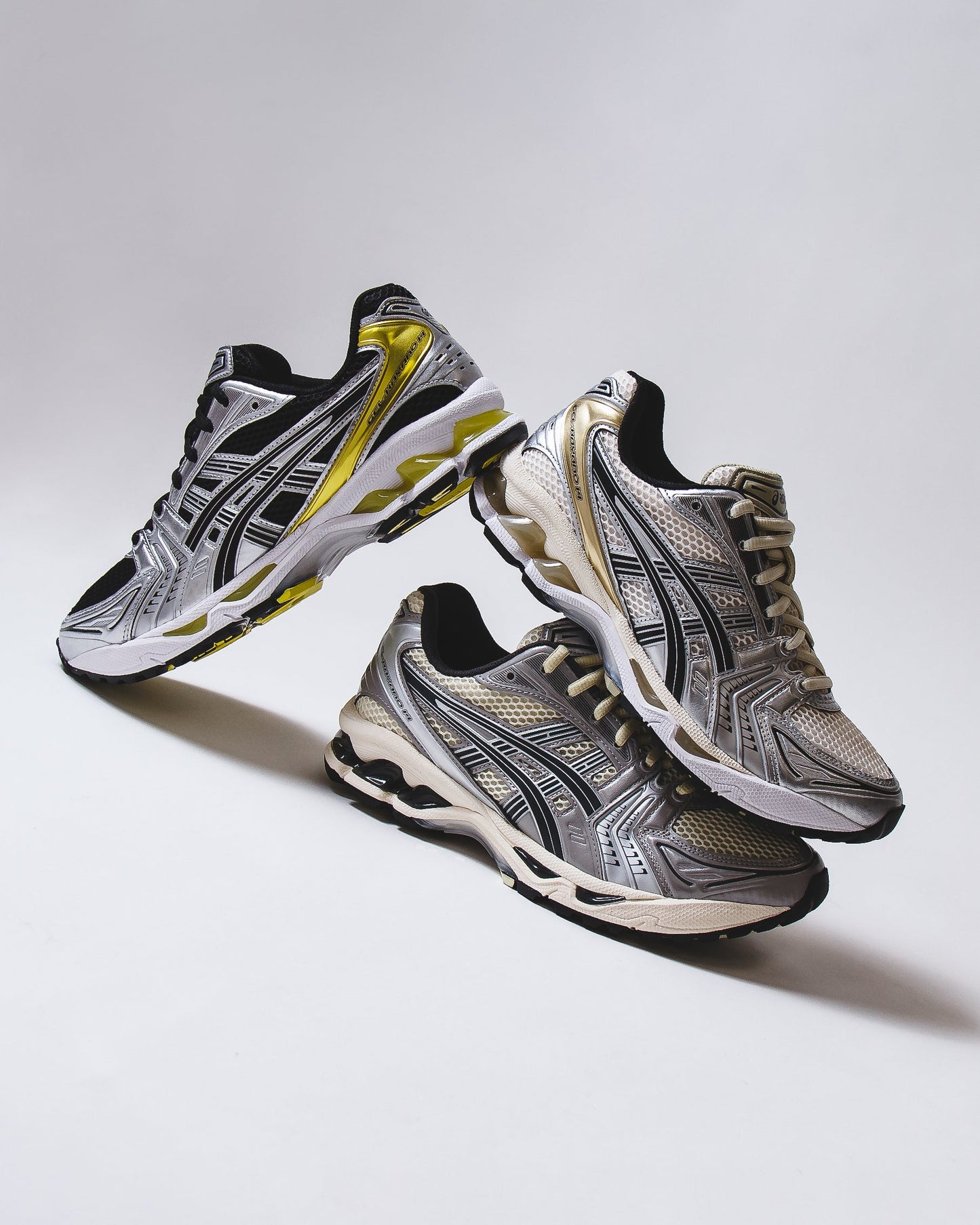 Asics Men Gel-Kayano 14 Birch Pure Silver Core 1203A537-200