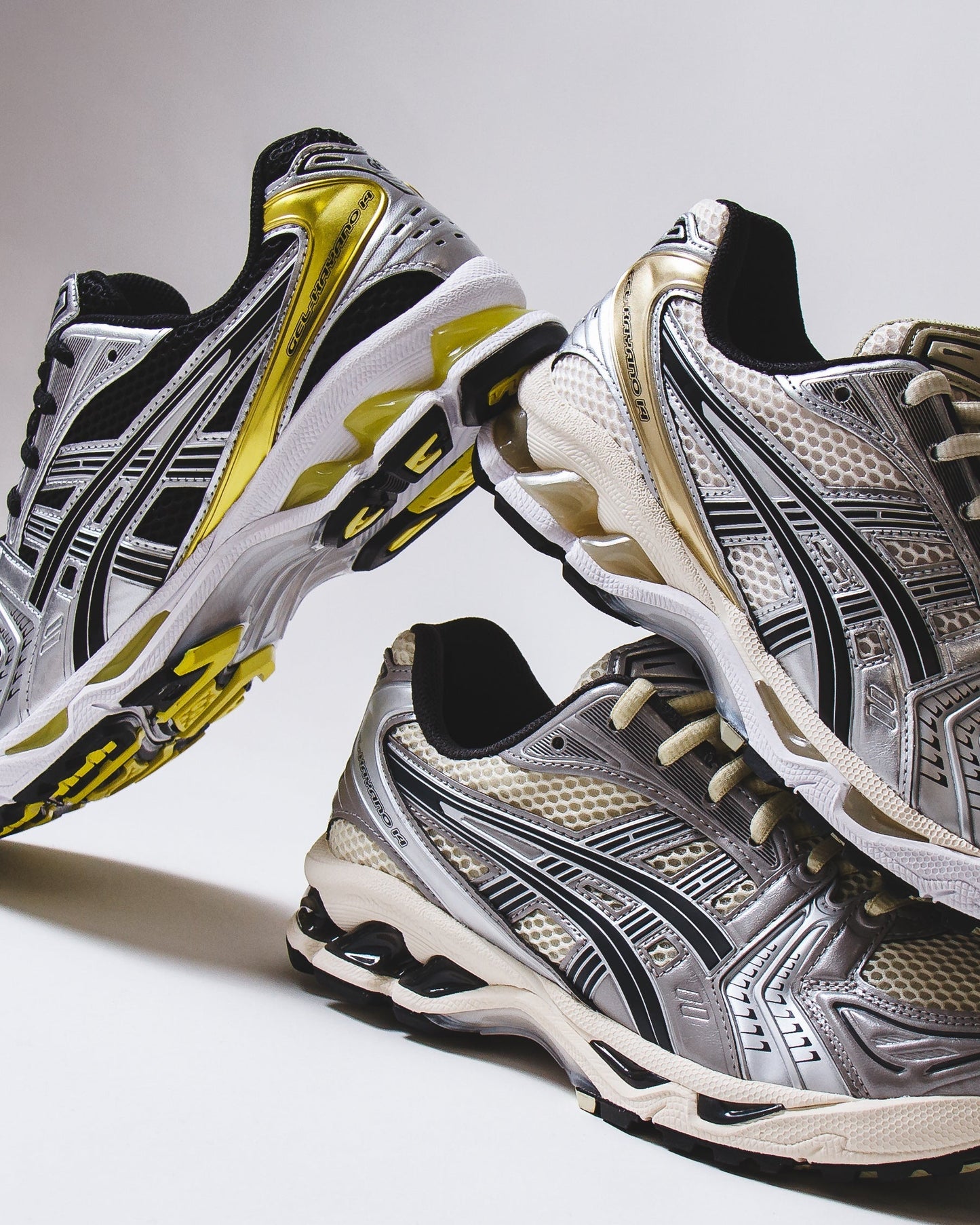 Asics Men Gel-Kayano 14 Birch Pure Silver Core 1203A537-200