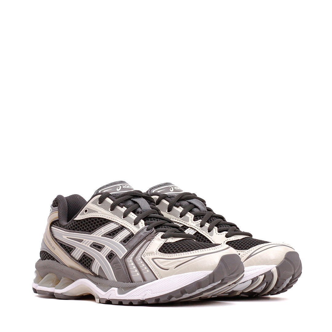 Asics Unisex Gel-Kayano 14 Obsidian Grey Cement Grey 1203A537-024