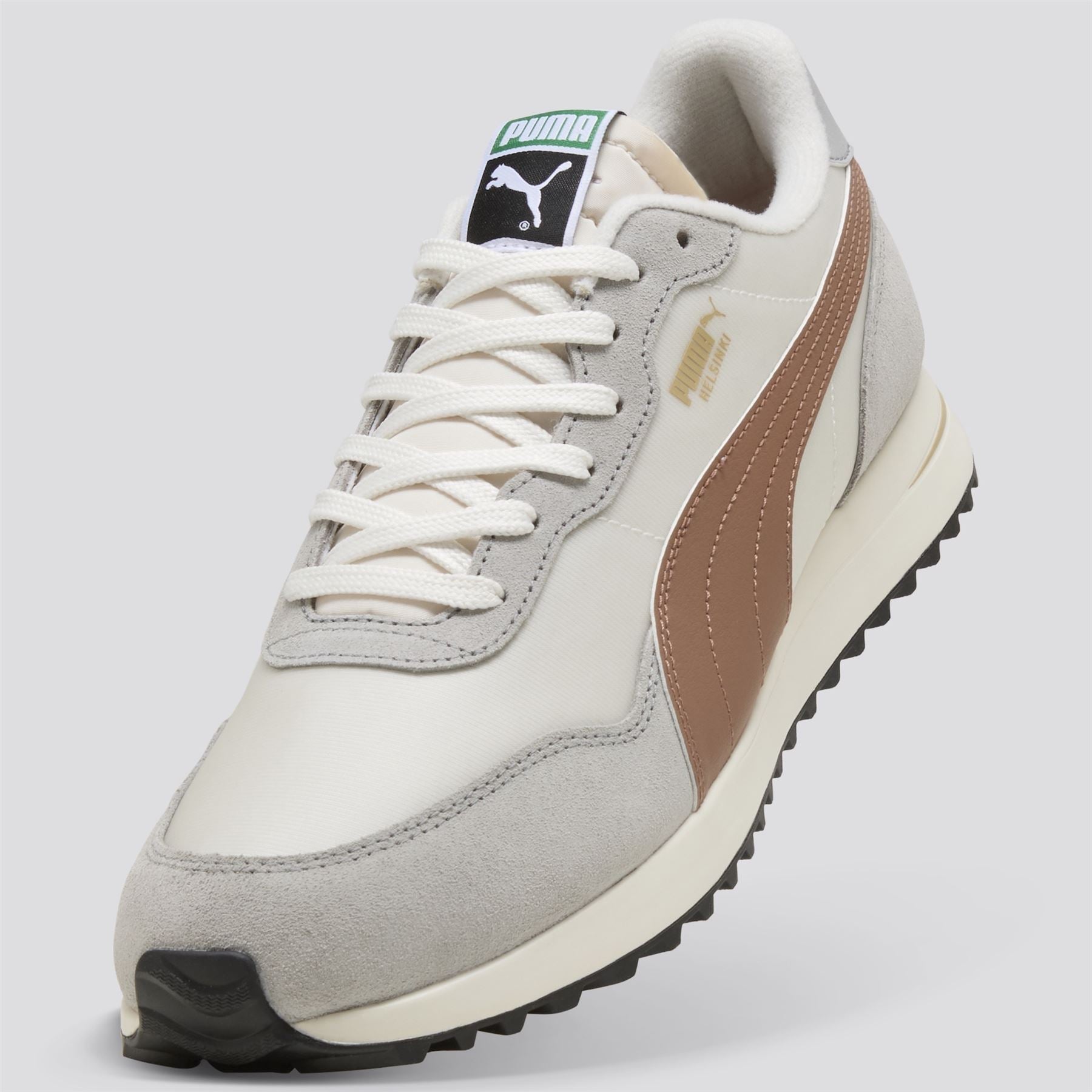 Helsinki Golf Shoes Vapor Gray/Brown Mushroom