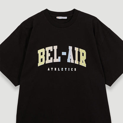Bel-Air Athletics Men College T-Shirt Pastel Black